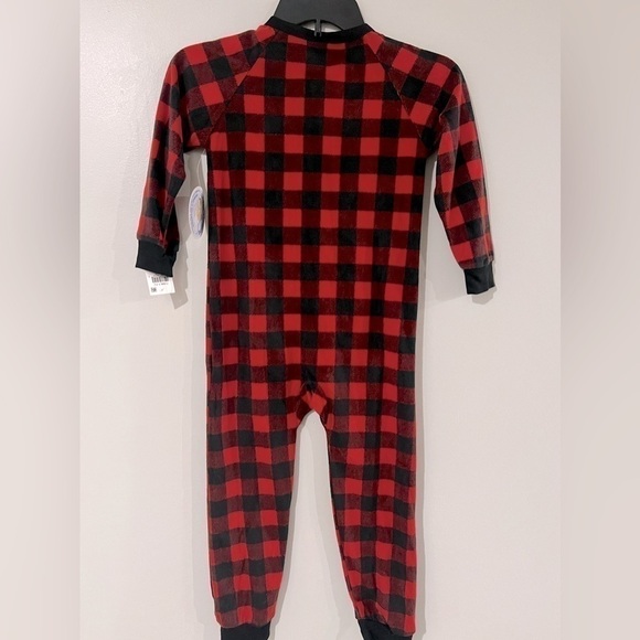 Matching Toddler, Little & Big Kids 1-Pc.Red Check  Family Pajamas XS4-5 New - Picture 8 of 12